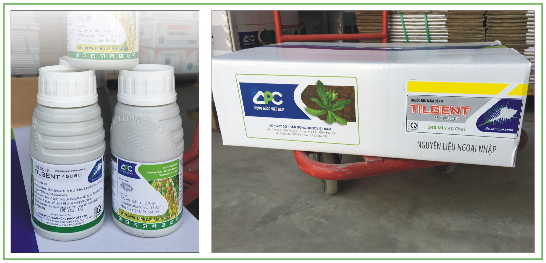 tilgent 450sc, nong duoc
