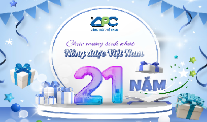CHÚC MỪNG SINH NHẬT LẦN THỨ 21 CÔNG TY NÔNG DƯỢC VIỆT NAM